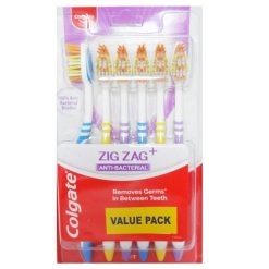 Colgate Toothbrush 6pk Soft Zig Zag-wholesale