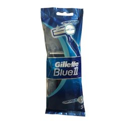 Gillette Blue II Chromium Coat 5pk-wholesale