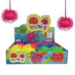 Toy Flashing Puffy Ball 5in Asst Clrs-wholesale