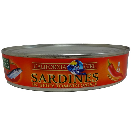 C.G Sardines In Spicy Tomato Sauce 7.5oz-wholesale C.G Sardines In Spicy Tomato Sauce 7.5oz-wholesale