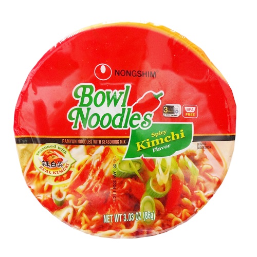 Nongshim Kimchi Bowl Noodle Soup