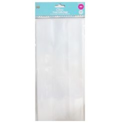 Party Cello Bags 25ct 5x11.5in Clear-wholesale