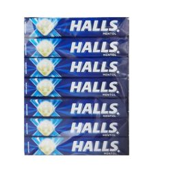 Halls Cough Drops 10ct Mentol-wholesale