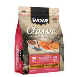 Evolve Cat Food 44oz Salmon & Swt Potato-wholesale