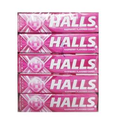 Halls Cough Drops 9ct Raspberry-wholesale