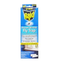 Raid Fly Trap Discreet Window 2pk-wholesale