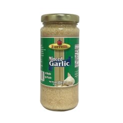 Forrelli Minced Garlic 8oz-wholesale