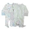 Baby Rib Coverall 0-3M Green Bunny Dsgn-wholesale