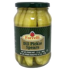 Forrelli Dill Pickle Spears 17oz-wholesale