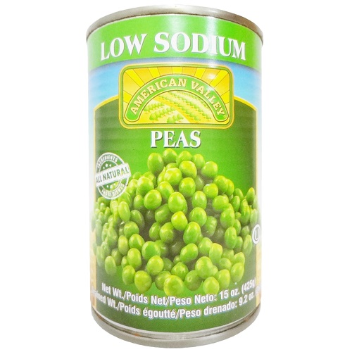 A.V Green Peas Low Sodium 15oz Can-wholesale A.V Green Peas Low Sodium 15oz Can-wholesale