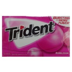 Trident Gum 14ct Bubble Gum-wholesale
