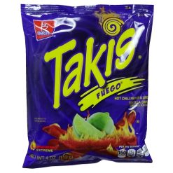 Takis 4oz Fuego Tortillas Chips-wholesale