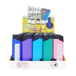 Lighter W-Bottle Opener Asst Clrs-wholesale