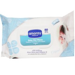 Amoray Baby Wipes 80ct Original-wholesale