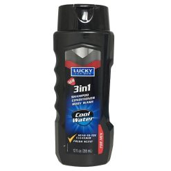 Lucky Men Body Wash 12oz Cool Water-wholesale