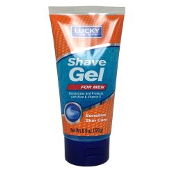 Lucky Shave Gel 6oz Sensitive-wholesale