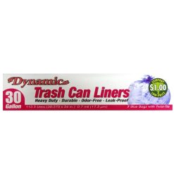 ***Dynamic Trash Can Liners 30g 7ct-wholesale