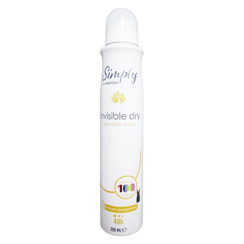 Simply Anti-Persp 200ml Invisible Dry-wholesale Simply Anti-Persp 200ml Invisible Dry-wholesale