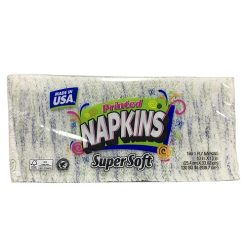 Super Soft Napkins 160ct Printed-wholesale