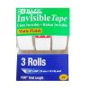 Invisible Tape 3pk ¾ X 500-wholesale Invisible Tape 3pk ¾ X 500-wholesale