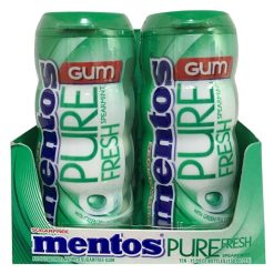 Mentos Gum Bottles 15 pc Spearmint-wholesale