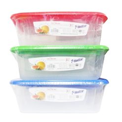 Blue Star Food Container 3pc Rect-wholesale
