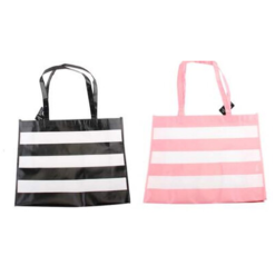 Tote Bags 15X19in W-Stripes Asst Clrs-wholesale