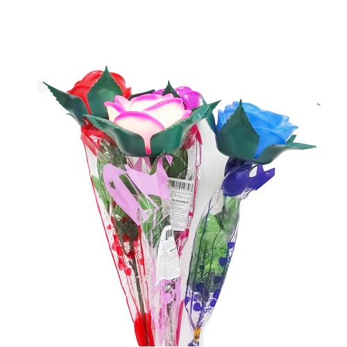 Rose Asst Clrs Plactic-wholesale Rose Asst Clrs Plactic-wholesale