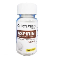 Certified Aspirin 60 Tables 325mg-wholesale