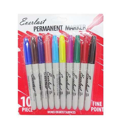 Everlast Permanent Markers 10pk Asst-wholesale Everlast Permanent Markers 10pk Asst-wholesale