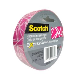 Scotch Masking Tape 0.94in 20Ydrs Asst C-wholesale