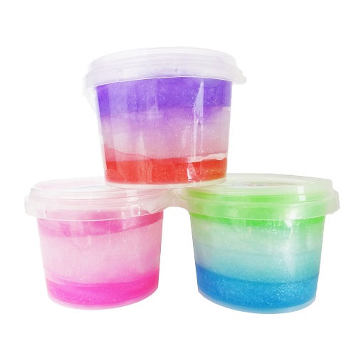 Toy Slime In Bucket 500g Asst Clrs-wholesale