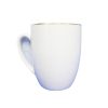 Coffee Mug 14oz White GOLD RIM-wholesale