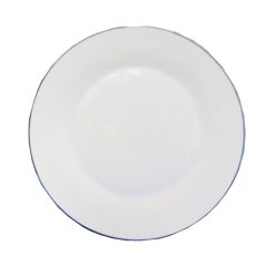 Dinner Plates 10.5in Gold Rim-wholesale