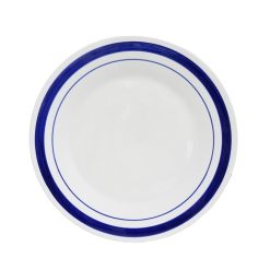 Dinner Plate 10.5in Banded Asst Clrs-wholesale
