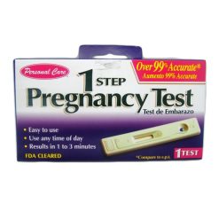 P.C 1 Step Pregnancy Test 1pk-wholesale