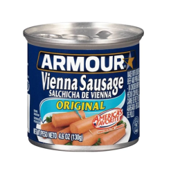 Armour Vienna Sausage 4.6oz Original-wholesale
