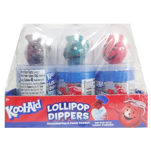 Kool-Aid Lollipop Dippers .84oz Asst-wholesale