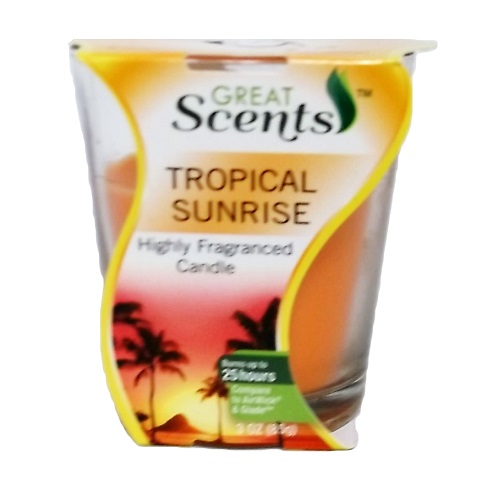 G.S Scented Candle 3oz Tropical Sunrise-wholesale
