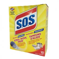 S.O.S Steel Wool Soap Pads 10ct