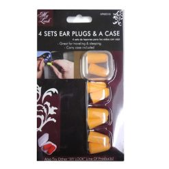 Ear Plugs 4 Sets & A Case-wholesale
