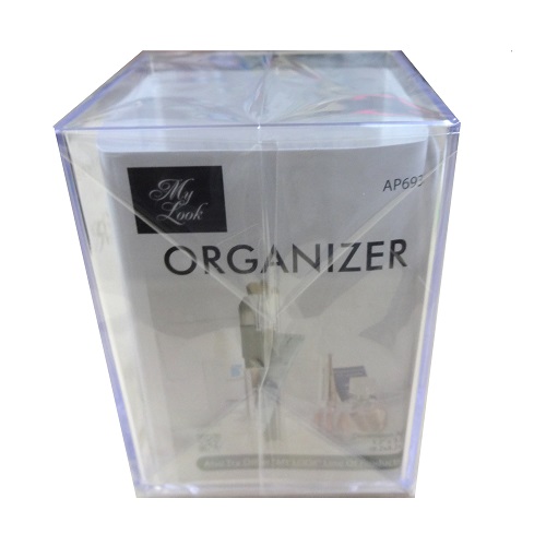 Organizer 3.2X3.2X4.3in Clear-wholesale
