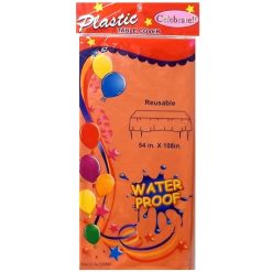 Table Cover 54 X 108in Orange Water Proo-wholesale