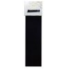 Headband Cotton W-Bobby Pins Black-wholesale Headband Cotton W-Bobby Pins Black-wholesale
