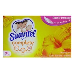 Suavitel Dryer Sheets 70ct Morning Sun-wholesale