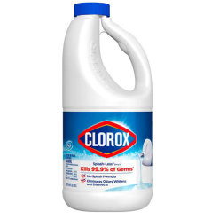 Clorox Bleach 40oz HE Splash-Less Reg.-wholesale