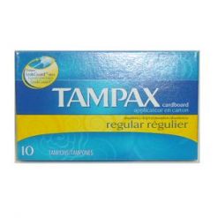 Tampax Tampons Regular 10ct Cardboard