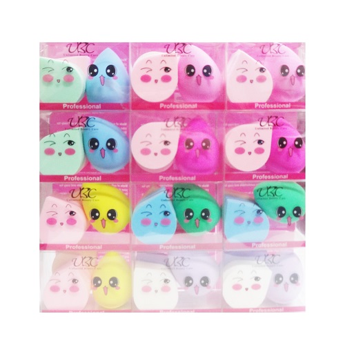 Make-Up Sponge 3pk Asst Clrs-wholesale Make-Up Sponge 3pk Asst Clrs-wholesale