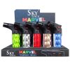 Sky Torch Gun Lighter Marvel Asst Clrs-wholesale