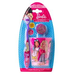 Kids Toothbrush Set 3pk Barbie-wholesale